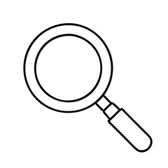 Search Icon: Magnifying Glass, Find, Explore, Discover, Research, Data, Web, Zoom, Interface, Online, Information, SEO, Lookup, Exploration, Analysis, Internet, Magnifier, Inquiry, Navigation, Search