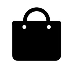 Shopping Bag Icon: Retail, Shop, Store, Sale, Market, Fashion Design