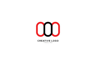 COC COO Abstract initial monogram letter alphabet logo design