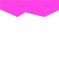 Pink separator shape for website. Curve Line, Page Top