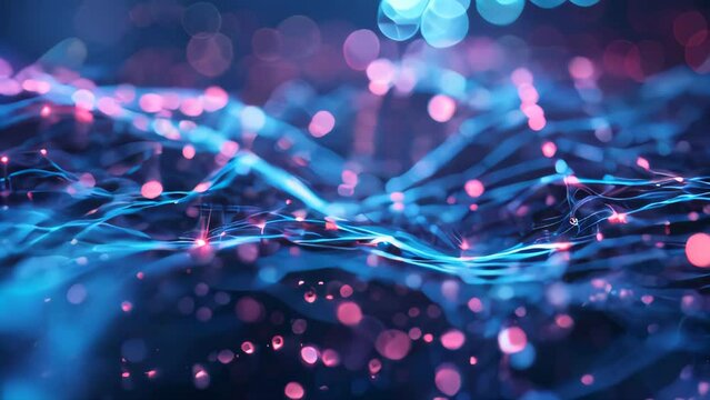 Background for presentation on technology and artificial intelligence. PPT	