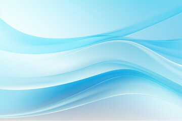 Abstract light blue wave background or pattern, creative design template