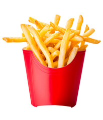 French Fries high quality image isolated
