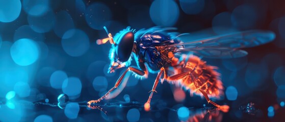 A hightech company is led by a boss who collaborates with ethereal insects to gather market intelligence and strategic insights