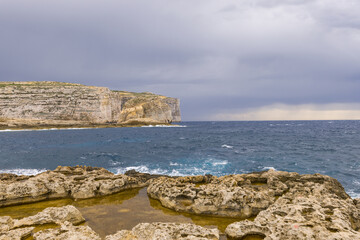Cliffs in Malta
