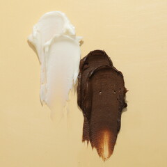 cosmetic face cream lotion texture