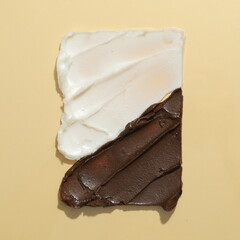 cosmetic face cream lotion texture