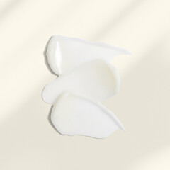 cosmetic face cream lotion texture