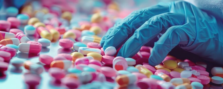 Pharmaceutical researcher calculating unsupervised compound activity clustering, Pharmaceuticals, Compound Analysis