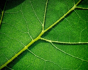 green leaf texture