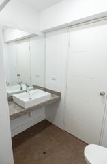 full bathroom with toilet and shower
