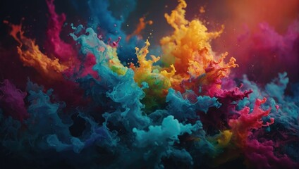 Fototapeta premium Abstract colorful background 