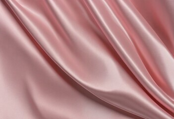 Obraz premium Red satin curtain with a delicate wave pattern, perfect for an elegant celebration and embodying the passion and elegance of a luxurious purple fabric with a shiny surface and flowing texture