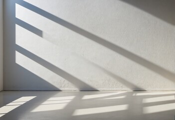 Modern kitchen studio showcasing empty grey concrete countertop for decorative cosmetic product display