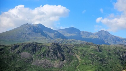 hiking and wild camping in the Lake District Blencathra and Eskdale