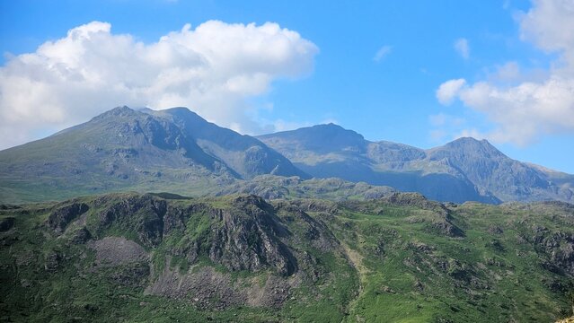 hiking and wild camping in the Lake District Blencathra and Eskdale
