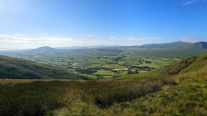 hiking and wild camping in the Lake District Blencathra and Eskdale