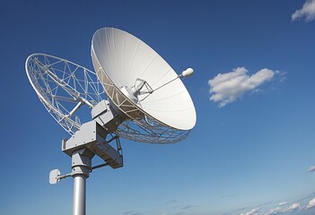 big satellite for communication technology