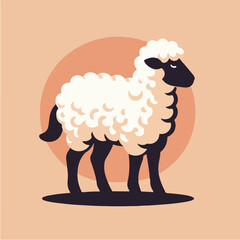 Illustration of a sheep