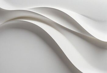 Obraz premium Abstract white embossed background, wall paper, illustration