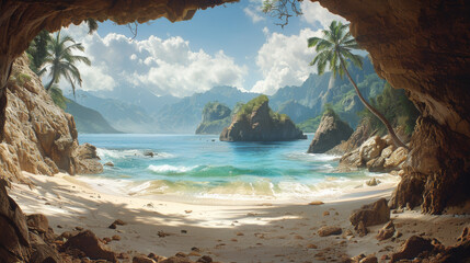 Fototapeta premium Paradise