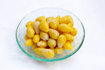 Boiled ginkgo nuts, ginkgo seeds