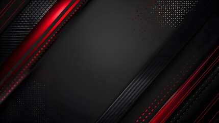 black and red technology background