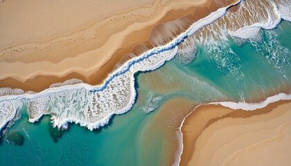 Obraz premium ocean and sand