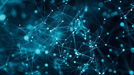 business people with connecting dot technology