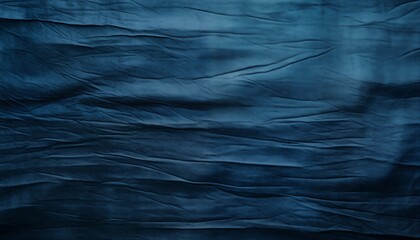 blue jeans texture, close up of a blue fabric line wave