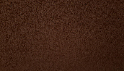 Fototapeta premium Closeup of rustic dark brown sand wall texture