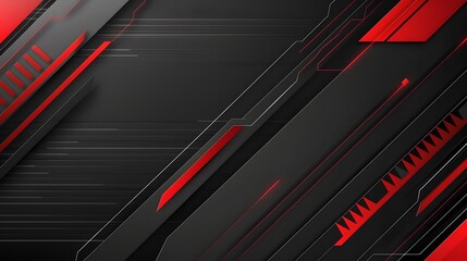 red and black wave background