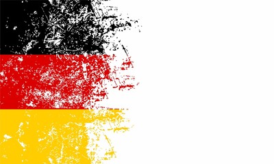  National Germany flag. Vector illustration.  