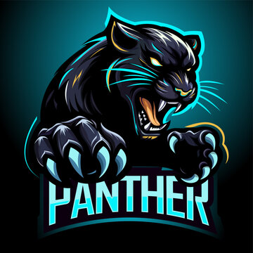 Excellent black panther logo design