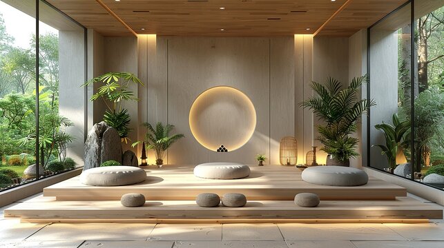 Dynamic podium layout with customizable podium panels and space for event details. , Minimalism,