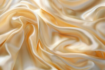 Golden Satin Elegance