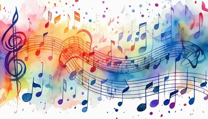 Obraz premium abstract music background