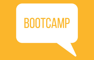 Bootcamp Rubber Stamp Seal Vector