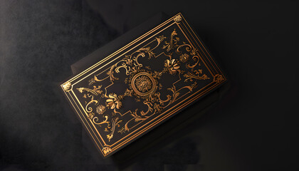 Fototapeta premium Card mockup