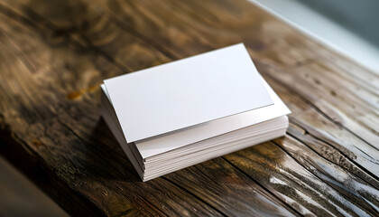 Fototapeta premium Card mockup