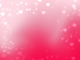 Red abstract blur gradient background with heat bokeh