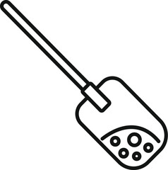 Metal detector is searching valuable ancient treasure