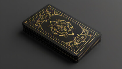 Fototapeta premium Card mockup