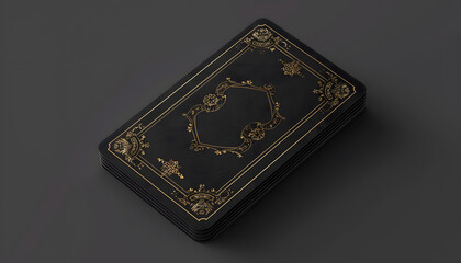 Fototapeta premium Card mockup