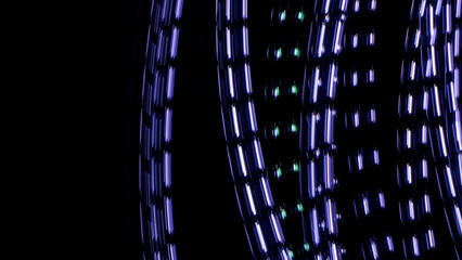 Digital Wallpaper Gaming Streaming Background Futuristic Abstract Neon Overlay Effect