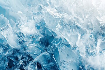 Obraz premium Abstract Ice Texture.