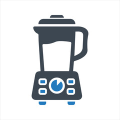 Obraz premium Blender icon. Fresh drink, Juicer icon. Vector and glyph