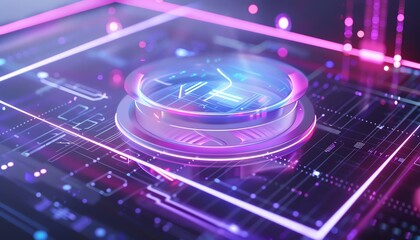 Online shopping, holographic product catalog, futuristic interface, modern design