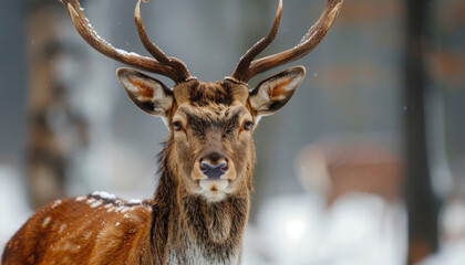 Fototapeta premium deer in the forest