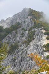 Obraz premium 紅葉の鳳凰山の景色
